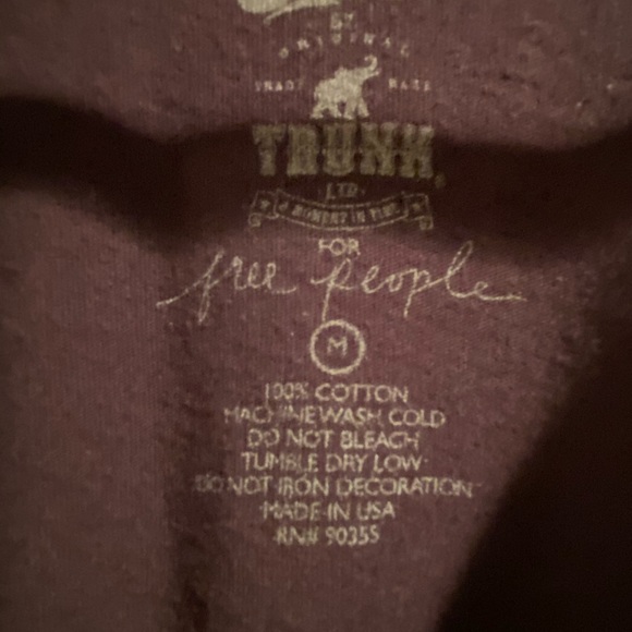 Rare Free People Trunk LTD Graphic. EUC tunic/mini - Picture 3 of 5